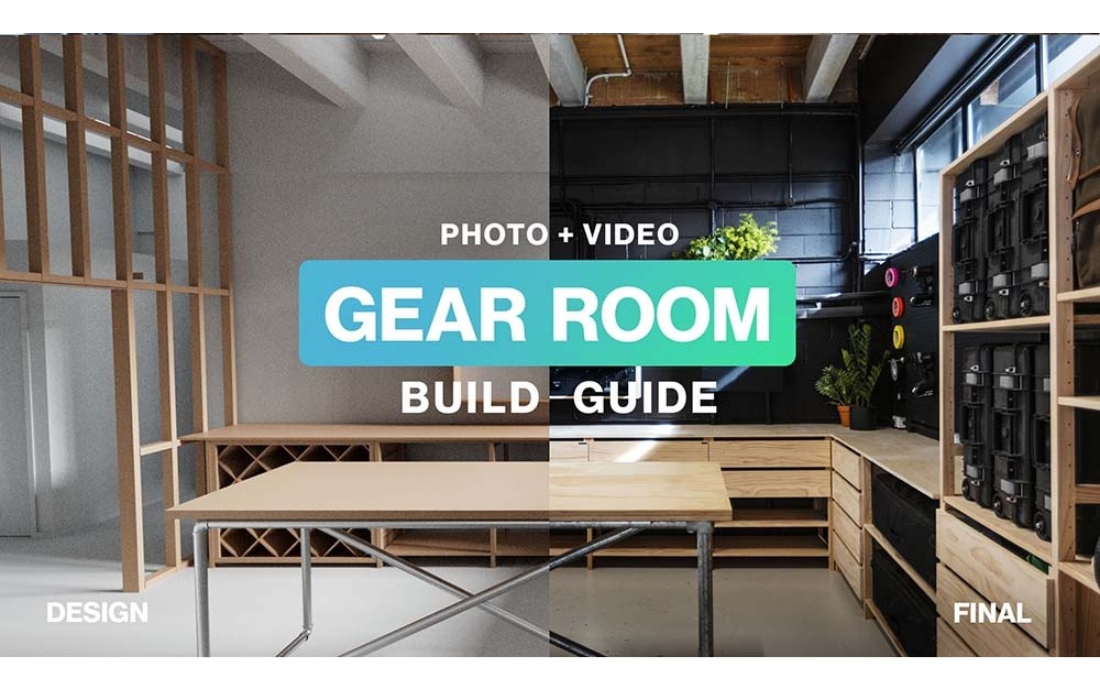 Building the Ultimate Filmmaking Gear Room